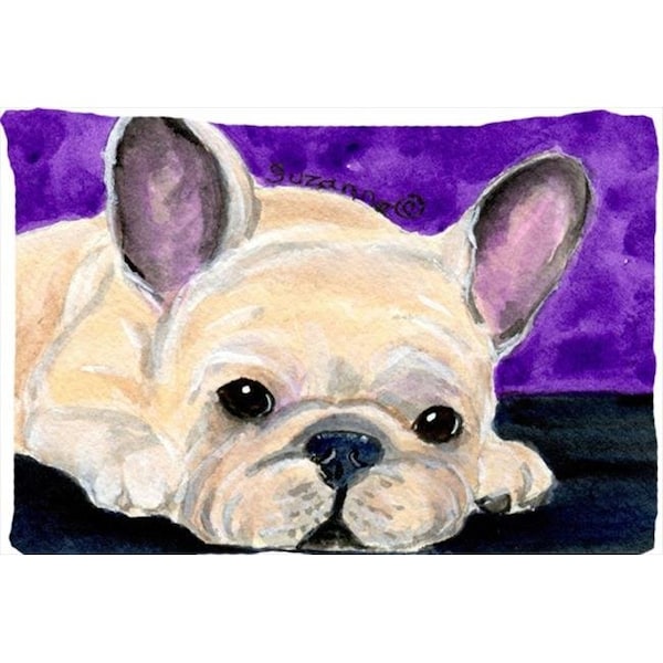 Jensendistributionservices 20.5 x 30 in. French Bulldog Moisture Wicking Fabric Standard Pillowcase MI229037 - main